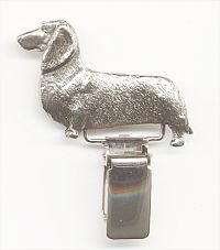 Nummerclip, korthr - slv