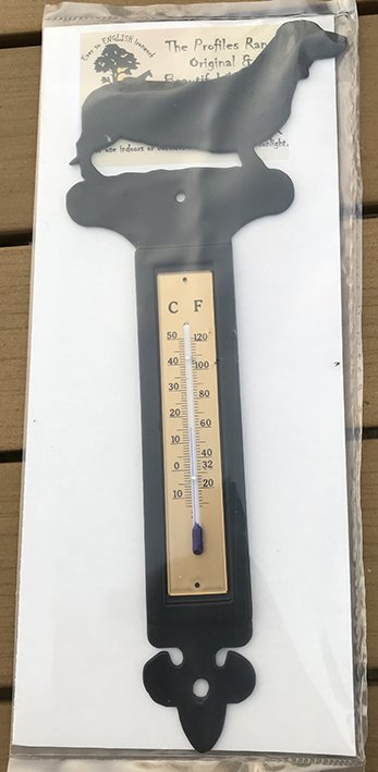 Termometer, korthr