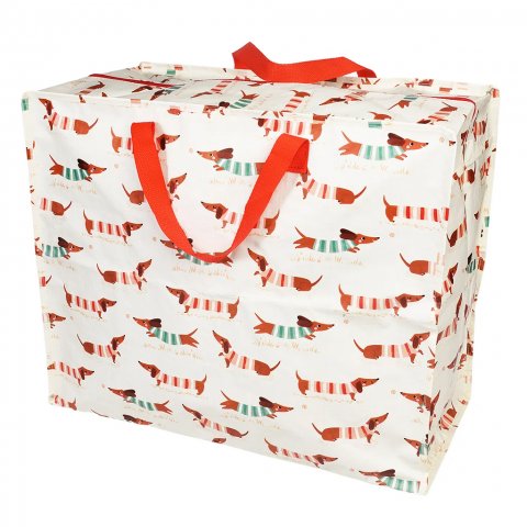 Jumbo opbevaringspose, hvid