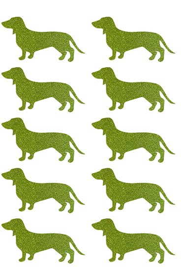 mini glitter stickers, ark m/12 stickers