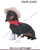 Moxie-Doxie - dobbeltkort med blank inderside