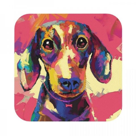 coasters/glasbrikker, rd KS