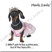 Moxie-Doxie - dobbeltkort med blank inderside